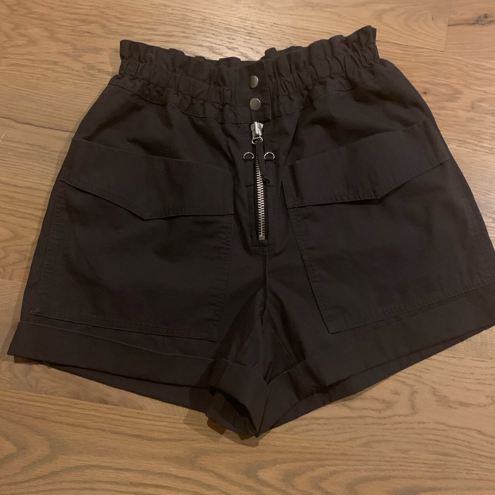 Isabel Marant Lizy Cotton Canvas Shorts sz 40 NWT